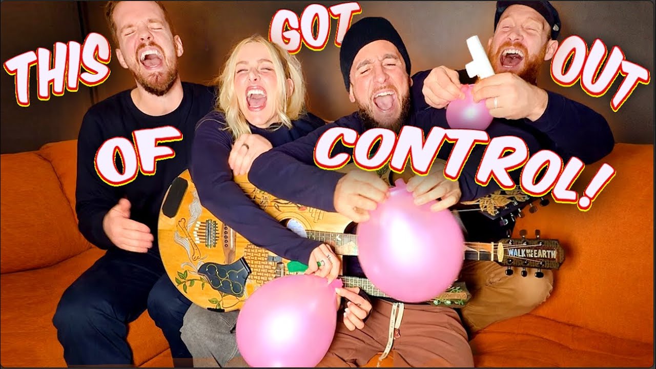 10 of the Biggest Songs Ever! On Mega Rare Instrument! (Walk off the Earth)