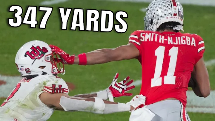 Ohio State WR Jaxon Smith-Njigba LEGENDARY Highlig...