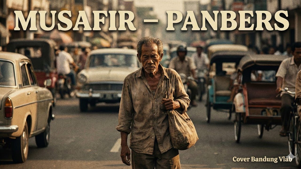 SANGAT MENYENTUH ! Musafir - Panbers | Cover Bandung Vlab (Lagu Lawas Nostalgia)