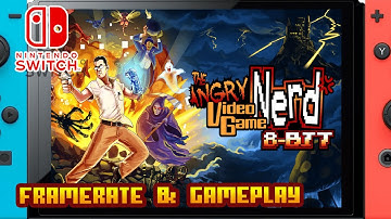 Angry Video Game Nerd 8-bit - (Nintendo Switch 1) - Framerate & Gameplay - 4K