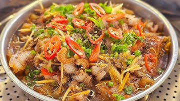 Món Mắm Cá Lóc Chưng Thịt Ngon Hao Cơm - Món Ăn Ngon Mỗi Ngày