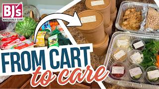 BJ’s Grocery Haul to Homemade Meal Train | Greek Mezze Platter