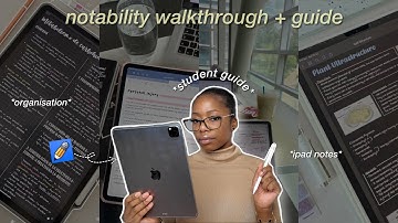 How To Use Notability On The iPad Pro | Digital Notes & Student Guide