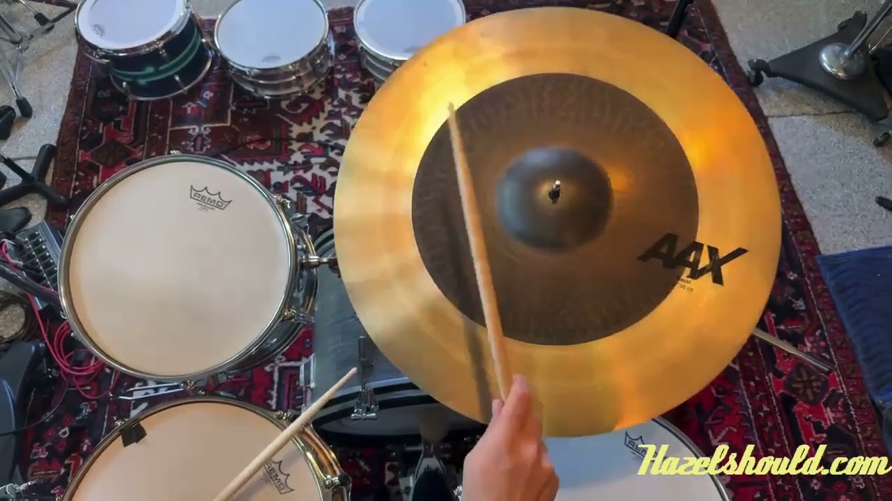 Sabian 22” AAX OMNI Crash RIDE DUO MULTI 2462 g - YouTube