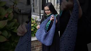 How To Crochet Everyday Tote Bag-Beginner Friendly Crochet Legendary Handbag with Diamonds♦️Part 1♦️