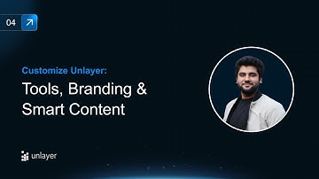 Build Your Own Custom Tools with Unlayer | Advanced Developer Guide