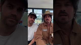 Ian Somerhalder and Paul Wesley's New Instagram Video