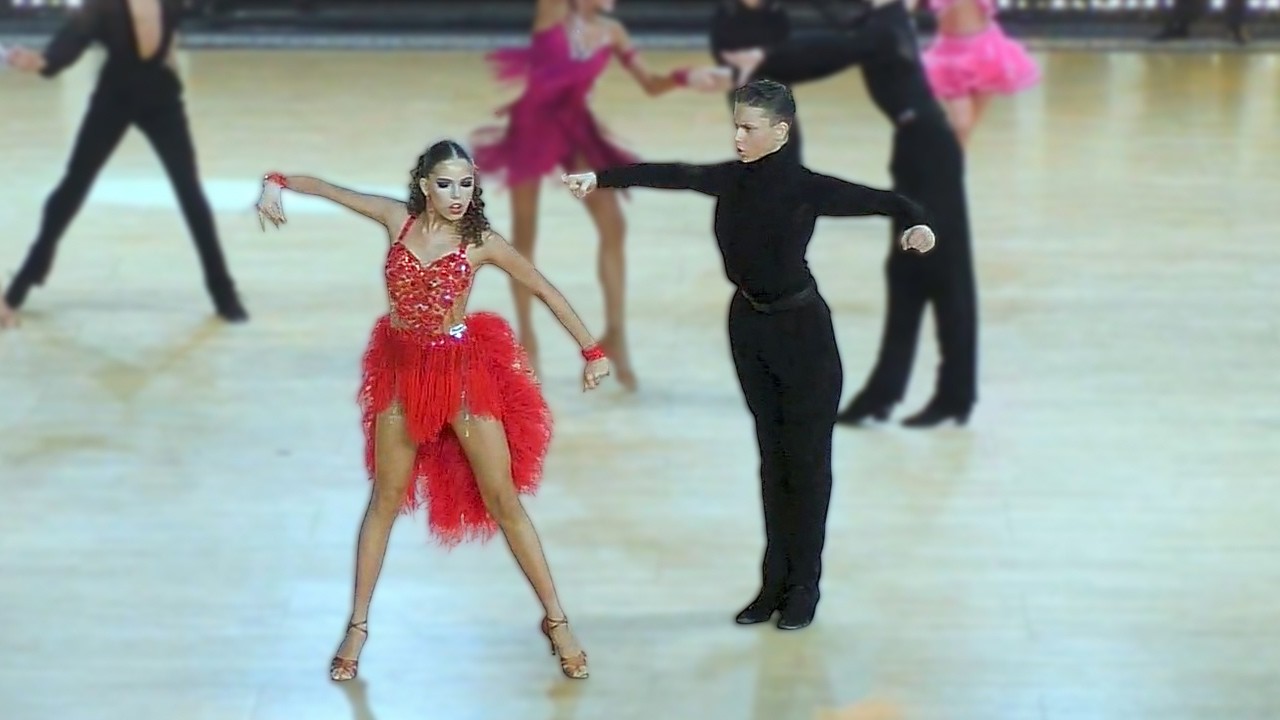 Ча-ча-ча. Юниоры-2 - Open La 1/4. Royal Ball 2026 / танцевальный спорт