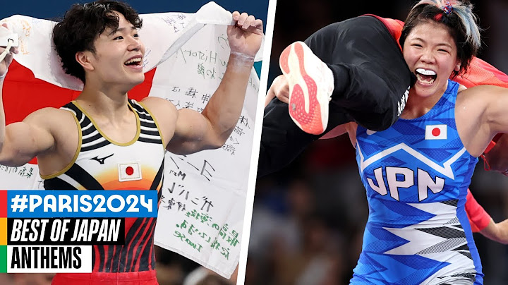 🇯🇵 The best of Japan at Paris 2024 | Anthems