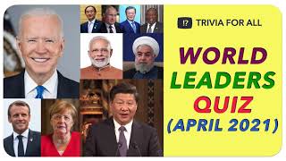 Guess the World Leaders Quiz