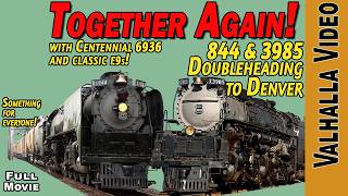 3985 Rides Again! (With 844!) | Doubleheaded Steam