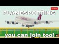 🔴 PTFS PLANESPOTTING LIVE 🔴 [VIEWERS CAN JOIN] Pilot Training Flight Simulator Roblox.