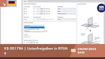 KB 001786 | Linienfreigaben in RFEM 6