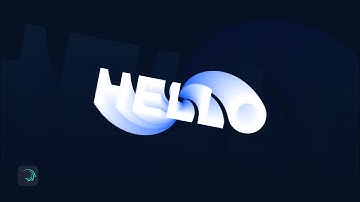 How to make Bouncing Text Animation | Alight motion | Tutorial
