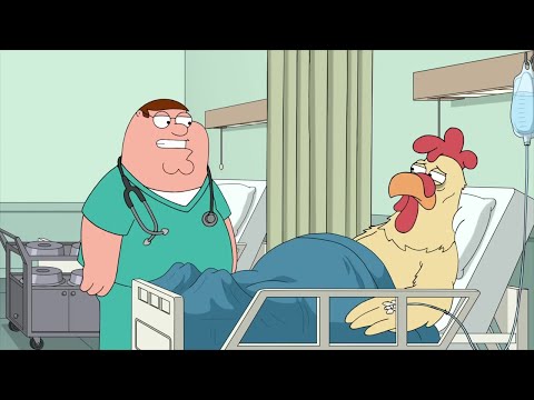 Family Guy - Ernie the giant chicken in the hospital