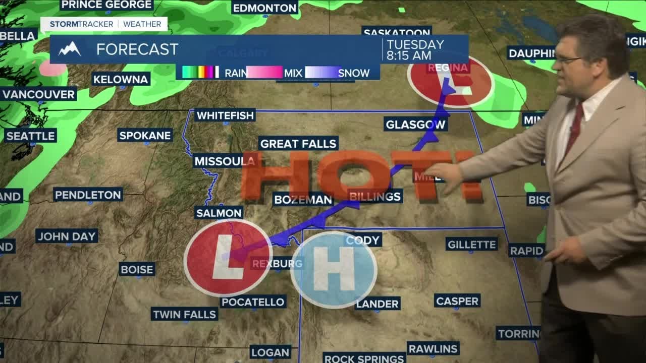 Q2 Billings Area Weather: Hot with a chance of severe storms - YouTube