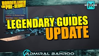 Borderlands the Pre-Sequel: Legendary Weapon Guide Update