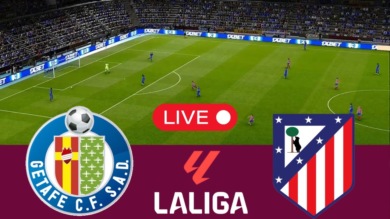 LIVE Getafe vs Atlético Madrid | LaLiga 2025 - Video Game Simulation