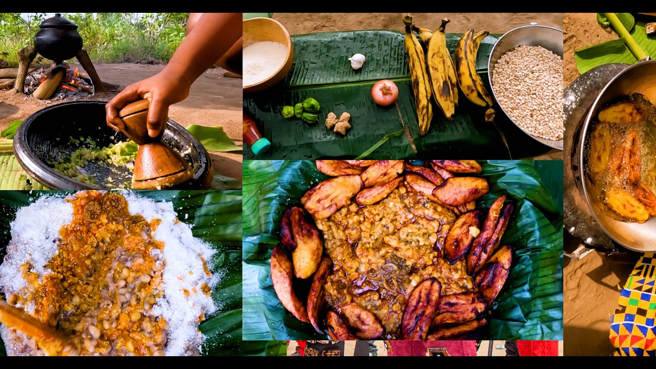 The Best African Beans and Ripped Plantain Recipe You'II Ever Make | Village Life - Gob3 
