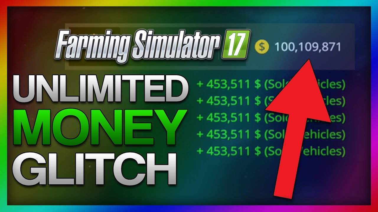 UNLIMITED MONEY GLITCH! HOW TO GET UNLIMITED - Farming Simulator 2017 (Xbox One - YouTube