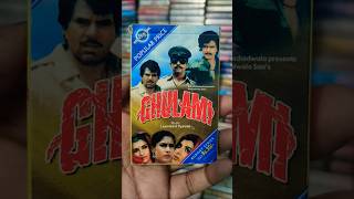 GHULAMI AUDIO CASSETTE 2002 UNIVERSHAL #bollywood #audiocassette #bolleywoodsong #90ssongs #cassette