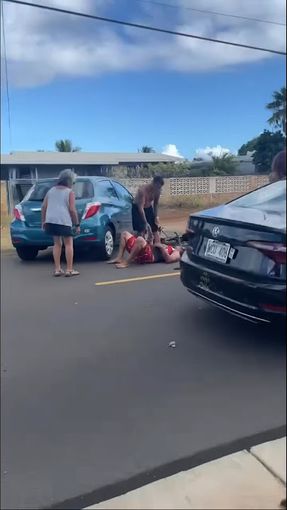 Ebike crash! Keep aware while riding anywhere out there! Wear your helmets!