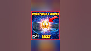 Download and install vs code and python in your laptop or pc📍 | Step by step tutorial