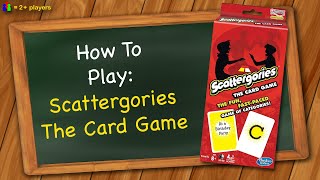 How to play Scattergories the card game screenshot 3