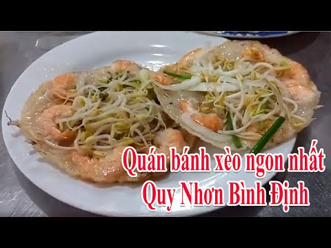 Video Quán bánh xèo ngon nhất Quy Nhơn Bình Định - youtube