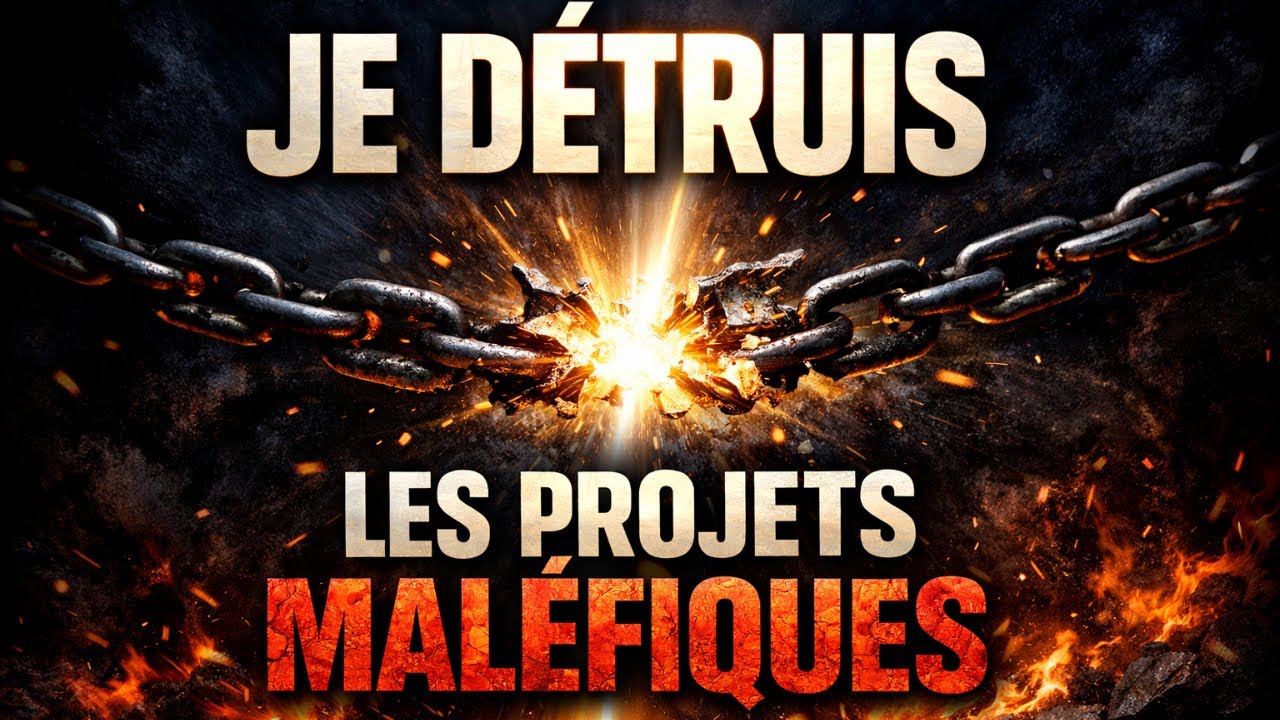 PSAUME 35 🔥 Dieu détruit les projets maléfiques | Prière Puissante de Combat Spirituel