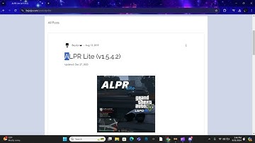 How to Install ALPR Lite 2024 Tutorial | GTA 5 LSPDFR Callouts