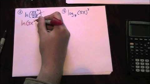 Algebra II GS: Exponential and Logarithmic Functions Practice Test (6-10)