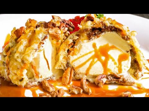 Fried Ice Cream Tempura - Japanese Fried Ice Cream @ronyencasa