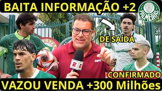 PALMEIRAS: GRANDE REVIRAVOLTA! NICOLETTI REVELA INFORMAÇÃO QUENTE ANTES DO CERRO | LIBERTADORES screenshot 3