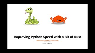 Improving Python Speed with a Bit of Rust