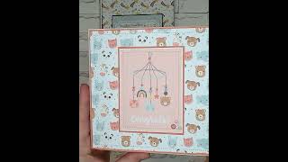 Echo Park Baby on Board It's a Girl Card Folio