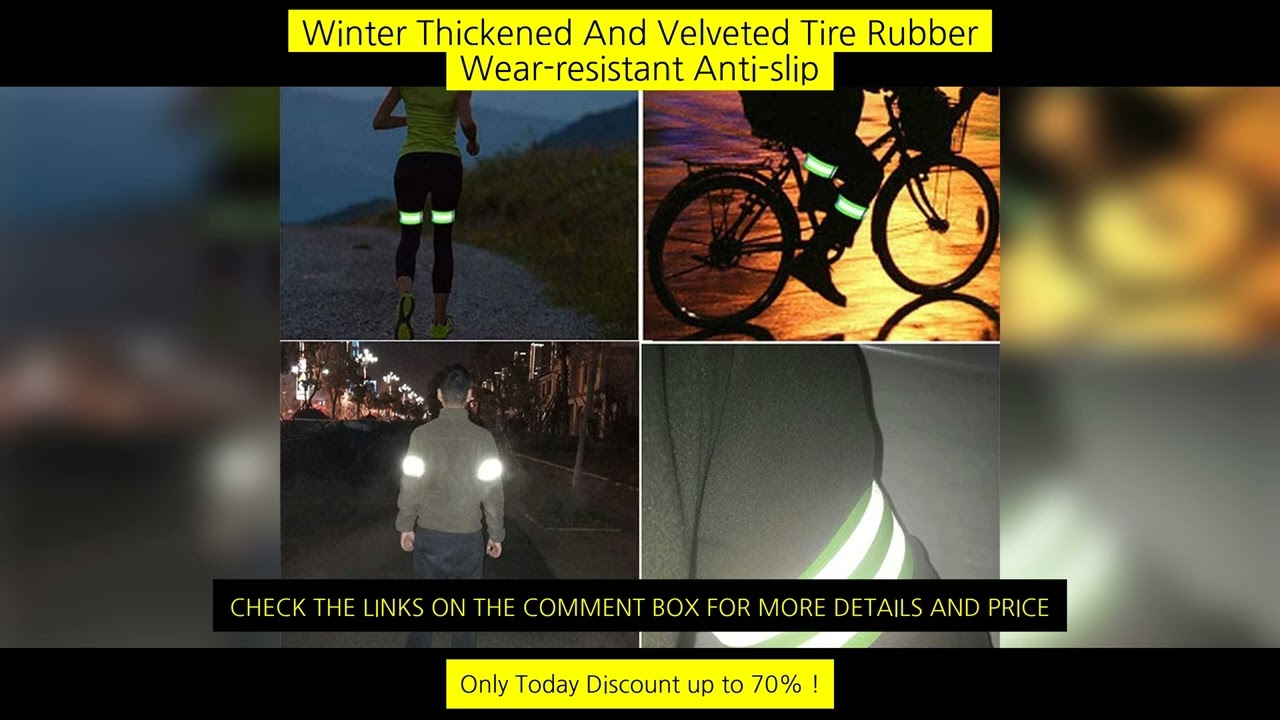 Reflective Bands Elastic Armband Wristband Ankle Leg Straps Kids Safety