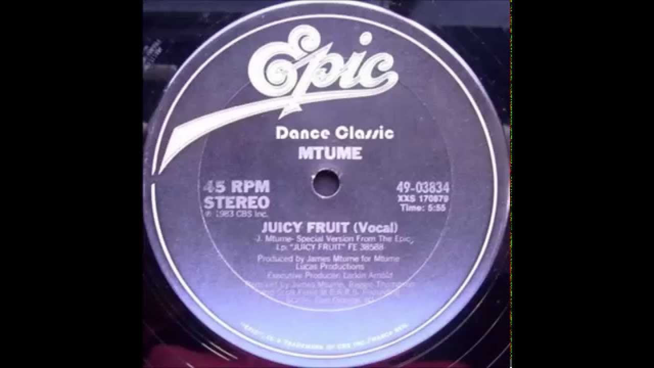 Mtume - Juicy Fruit (12" Vocal)