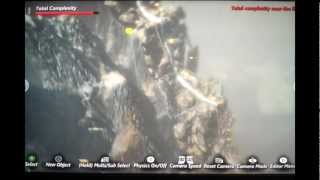 Trials Evolution custom track K2 by K2nPH, flight around track editor.avi
