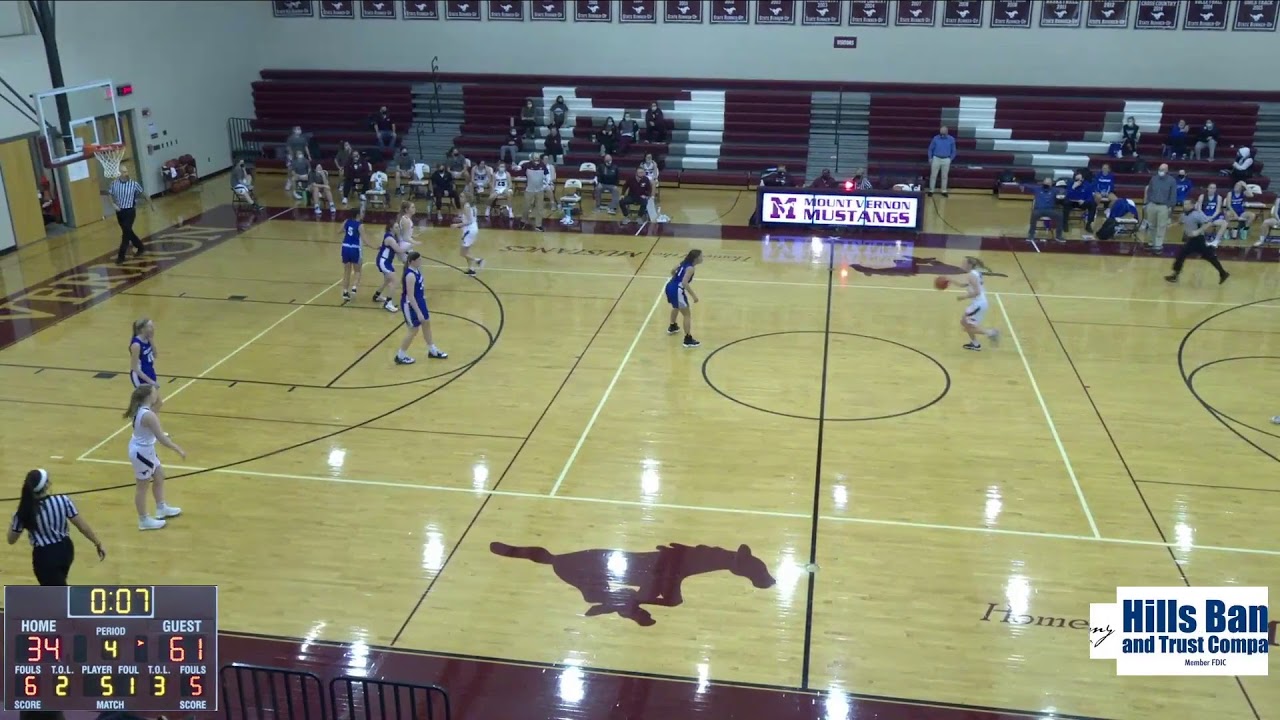 Mount Vernon Varsity Girls Basketball v. CCA YouTube