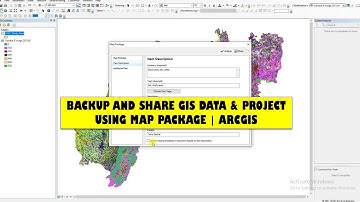 Backup and Share GIS Data & Project using Map Package | ArcGIS