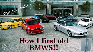 How to find and buy older BMWs | My methods to finding the right one!