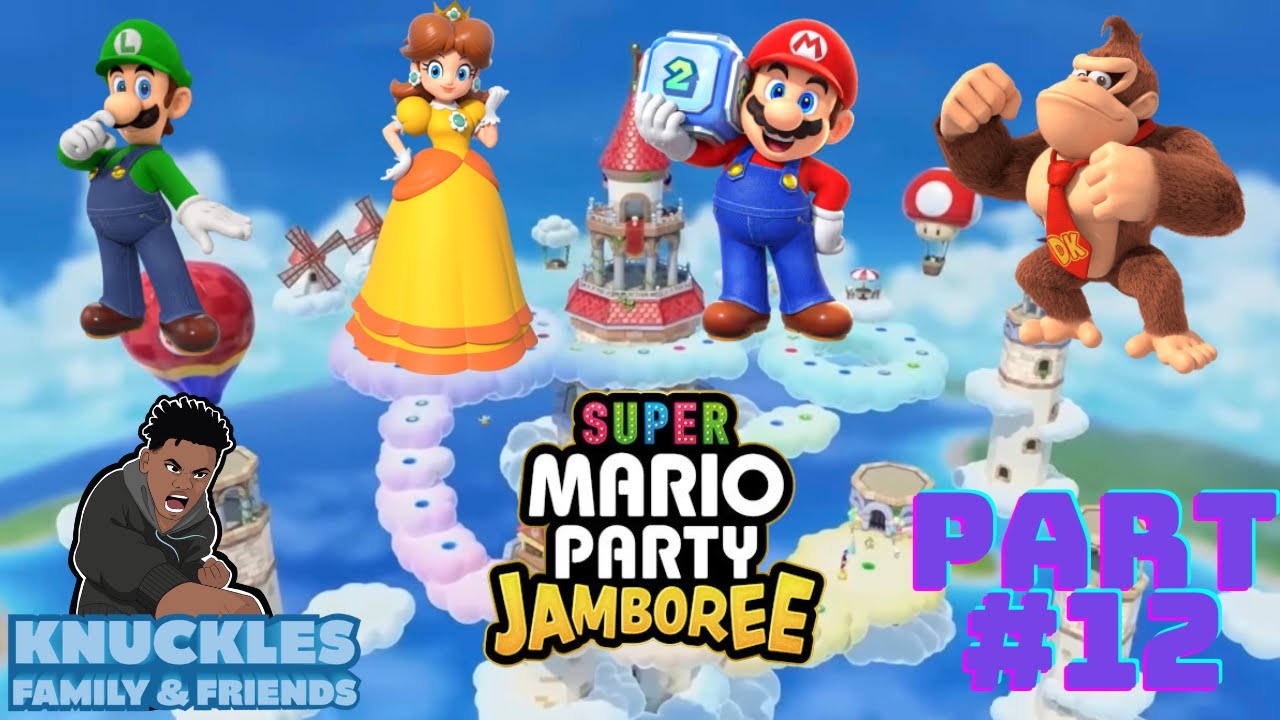 KnucklesF&F Super Mario Party Jamboree Part 12: Poison Bats Is Back!!!