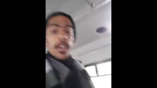 My bus just got into an accident...