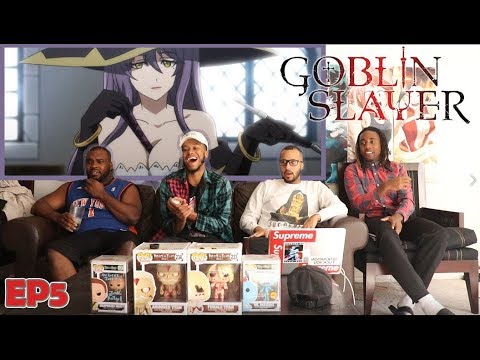 GOBLIN SLAYER EPISODE 5 REACTION/REVIEW THE CLEAVAGE BAG!