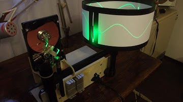 DIY Laser Oscilloscope (BONUS: Attempt at freezing water in mid air)