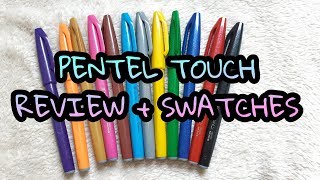 REVIEW PENTEL FUDE TOUCH BRUSH PEN // BAHASA INDONESIA