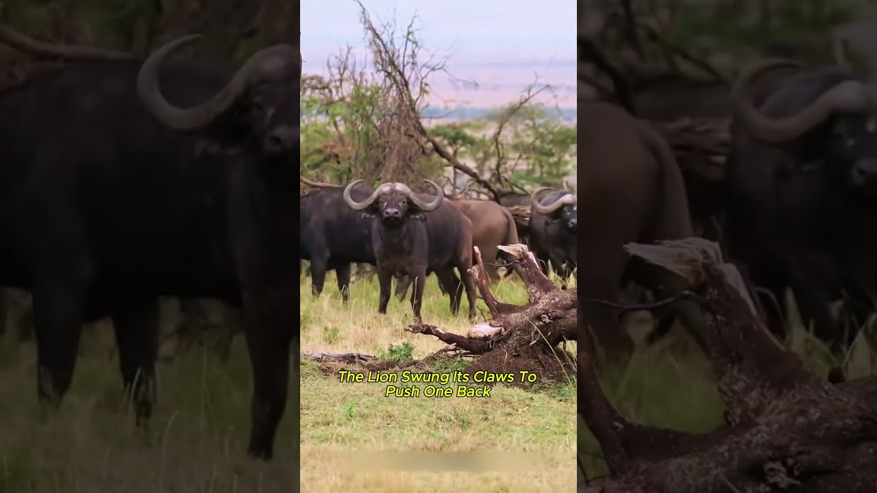 Buffalo STRIKES BACK Lion Pays The ULTIMATE Price 
