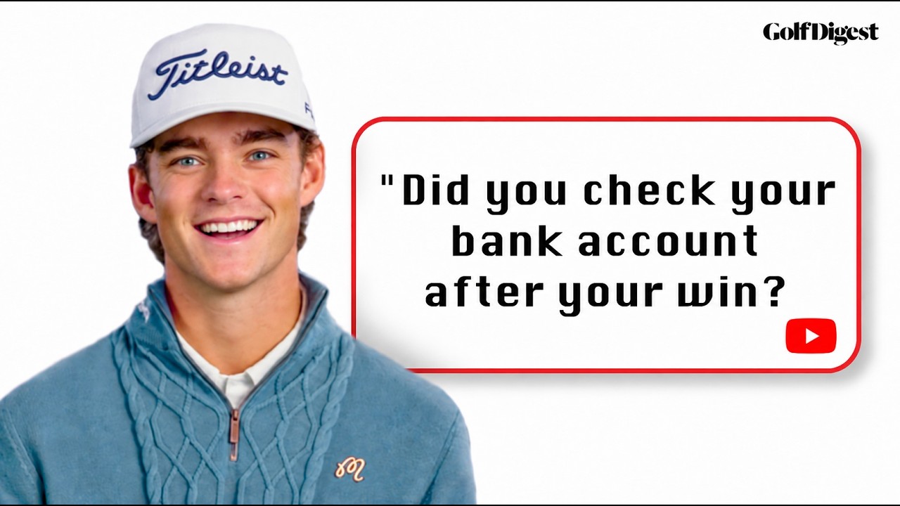 Jackson Koivun Answers YOUR Questions On Being A Rookie | Ask The Expert | Golf Digest