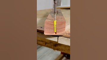 This is how plastic wall anchors(wall plugs) works #diy